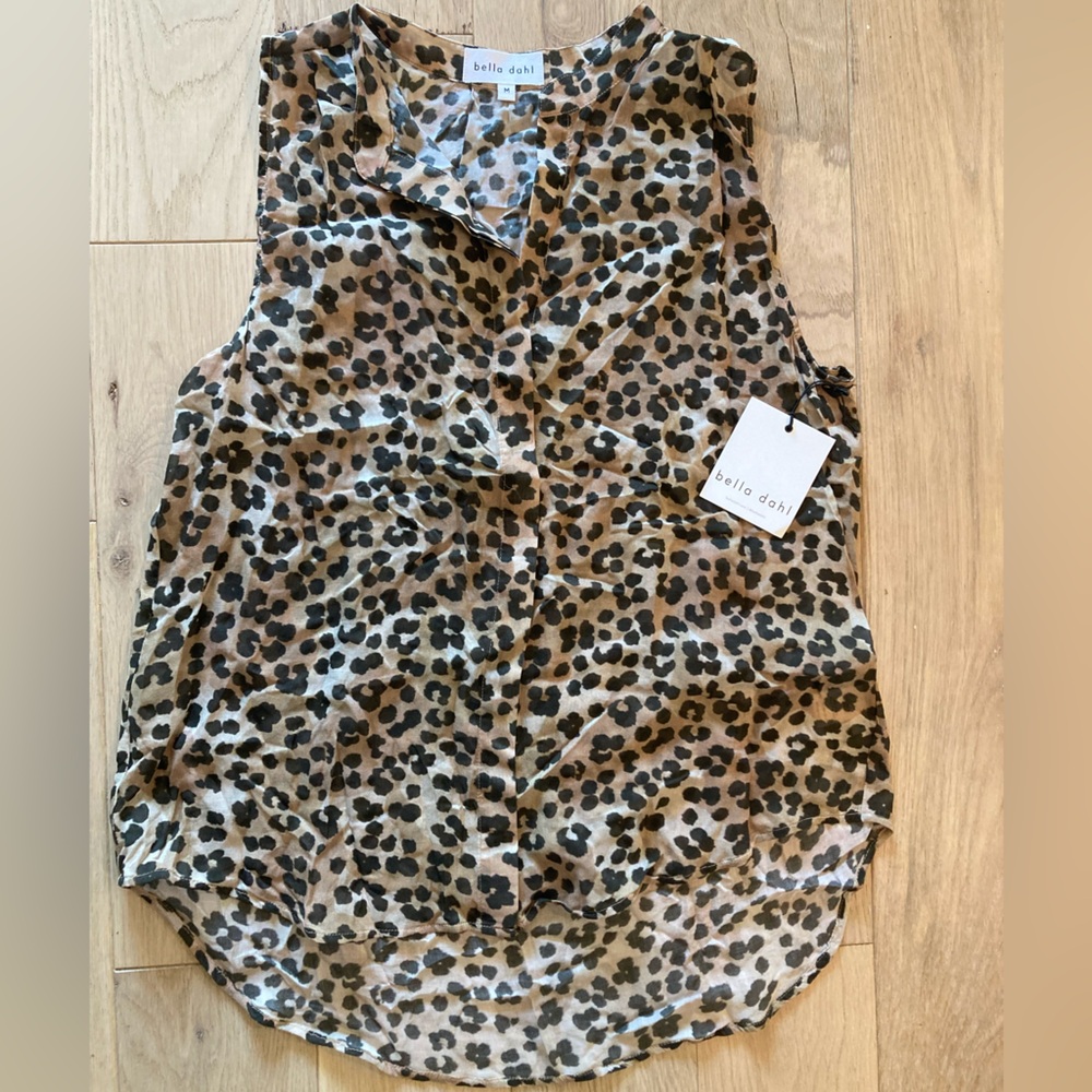 Bella Dahl Animal Print Blouse
